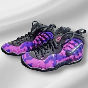 Nike Air Foamposite Pro Purple Camo Sneakers